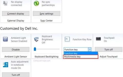 如何更改Fn键在Windows10和11中的作用