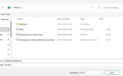 如何在Windows11中重置Windows Spotlight设置