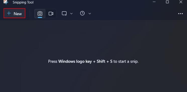 Windows Snip&Sketch Tool无法截取整个屏幕的解决办法