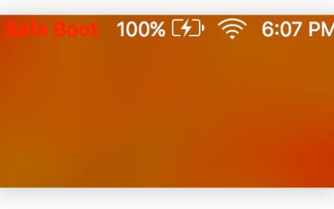 苹果Mac电脑安全模式启动教程，一步一步教您