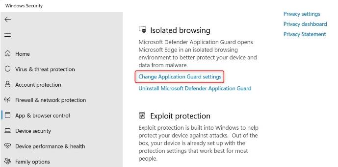 如何在Windows11上的Edge应用程序防护中启用打印