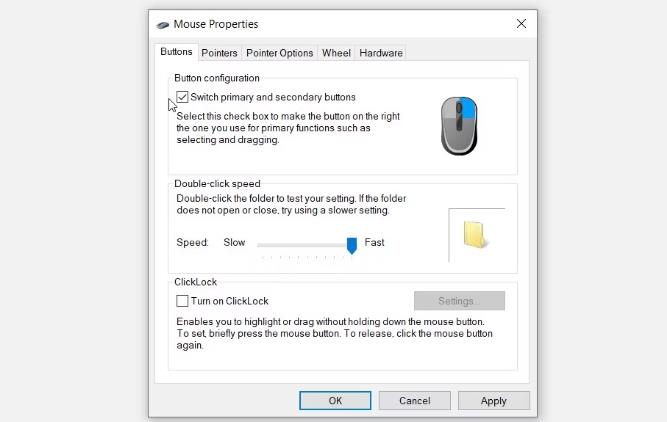 在Windows上交换鼠标左键和右键的4种方法