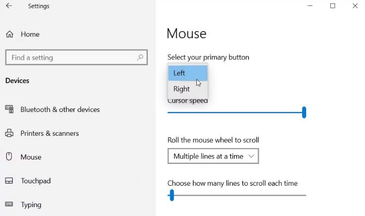 在Windows上交换鼠标左键和右键的4种方法