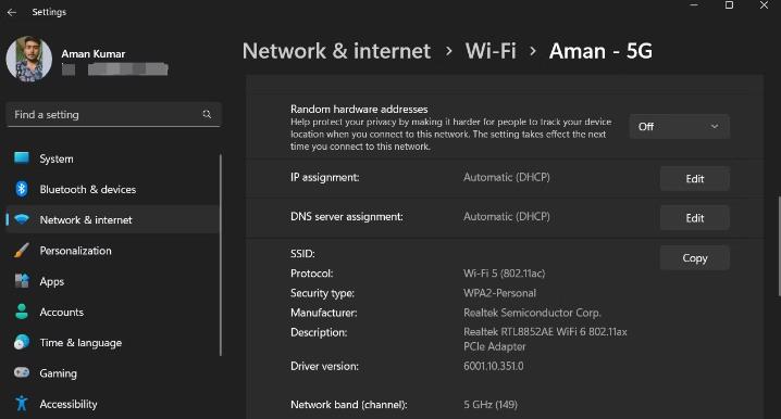 如何在Windows11中查找和更改子网掩码