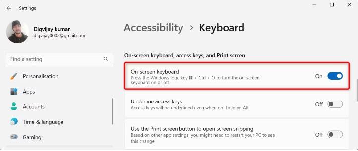 如何在Windows11上关闭键盘声音，设置方法