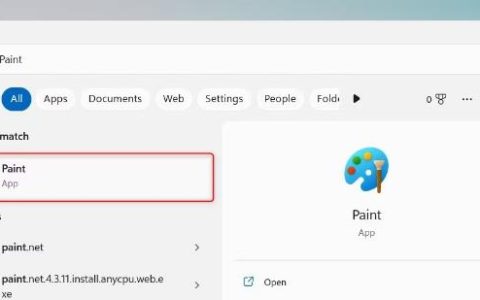 如何在Windows11中打开Microsoft画图，操作步骤