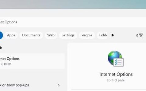 如何在Windows11中打开Internet选项，设置步骤