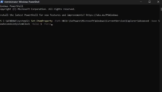 Windows11系统托盘时钟显示秒数的方法