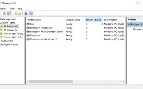 什么是Windows打印管理工具以及如何访问它？