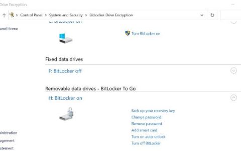 如何启用BitLocker驱动器自动解锁，设置方法