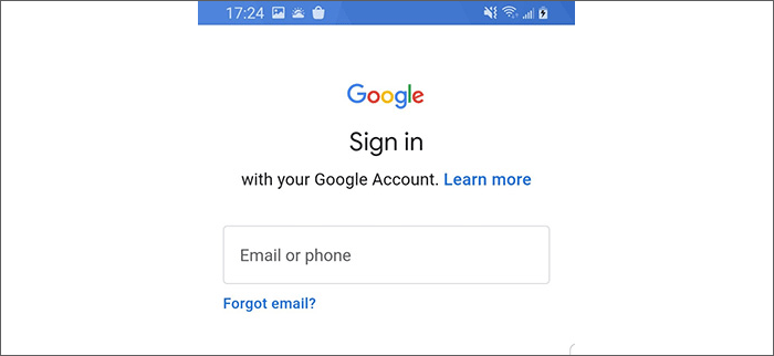 添加另一个 Gmail 帐户