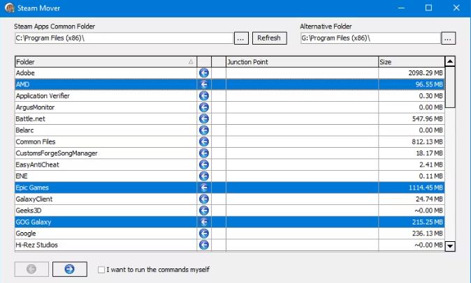 如何在Windows10和11中移动已安装的软件程序