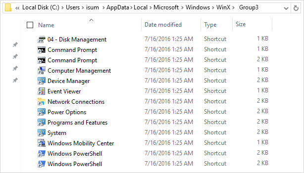 如何在Windows10中使用Win X快速链接菜单