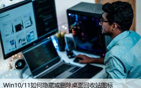 Win10/11如何隐藏或删除桌面回收站图标
