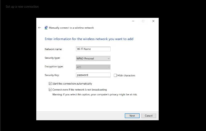 如何在Windows10中连接到隐藏的Wi-Fi网络