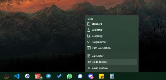 如何更改Windows10中程序的任务栏图标