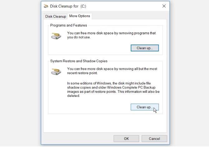 在Windows10中删除系统还原点的4种简单方法