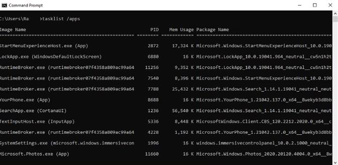 在Windows10中查找应用程序进程ID的4种方法
