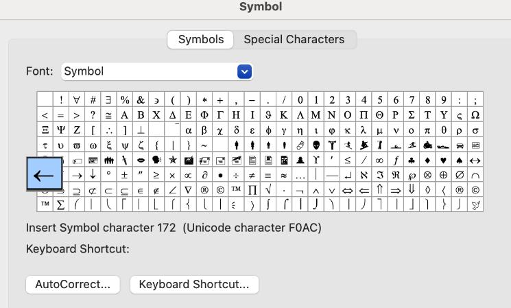 如何键入箭头 (→) 符号，键盘快捷键箭头怎么打开