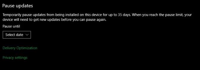 Windows10中停止或暂停系统更新的7种方法