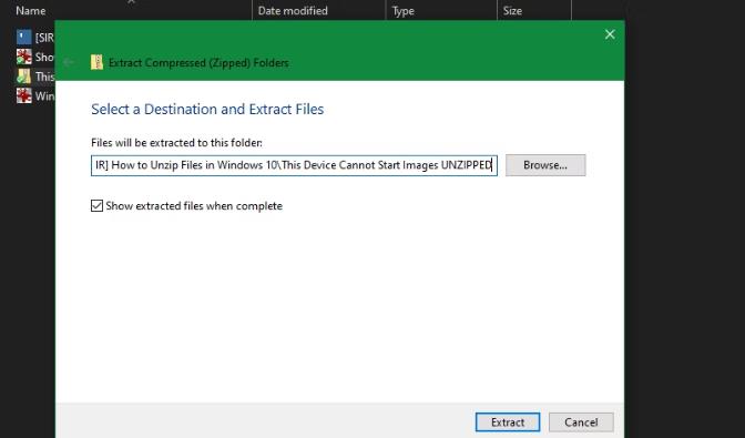 如何用Windows10轻松解压缩各种文件