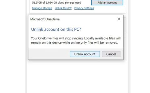 如何在Windows中正确禁用Microsoft OneDrive