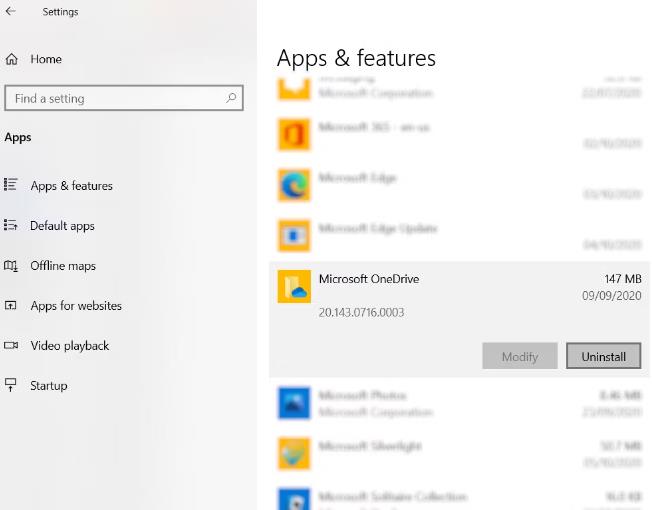 如何在Windows中正确禁用Microsoft OneDrive