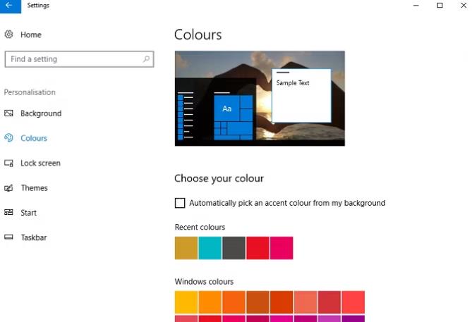 如何在Windows10上自定义应用程序边框和阴影