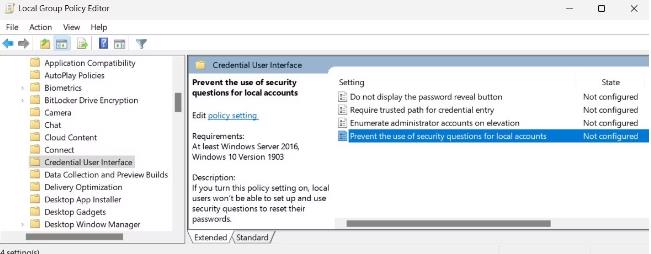 如何在Windows11上禁用本地帐户安全问题