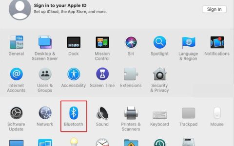 如何在苹果Mac电脑上启用或禁用蓝牙