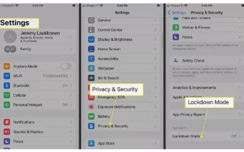如何在iPhone上使用锁定模式