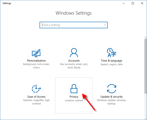 Windows10系统如何关闭后台运行软件