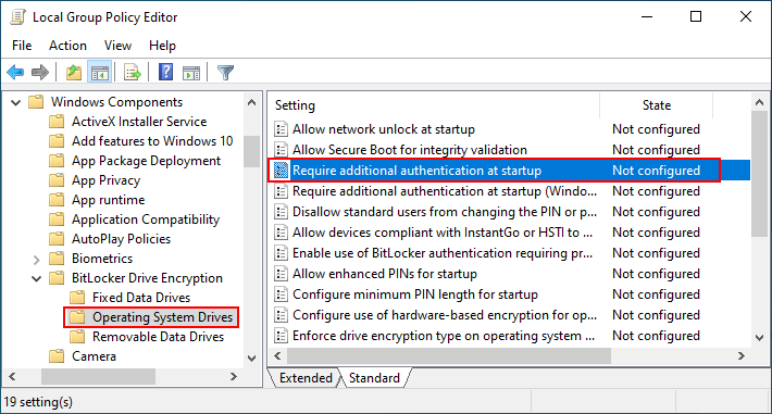 允许在没有 tpm 的情况下使用 Bitlocker