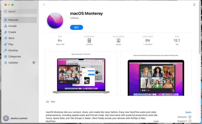 如何从macOS Ventura降级到macOS Monterey