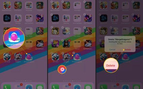 如何从iPhone中删除应用程序，步骤和技巧