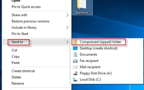 不用WinZip软件，Windows10如何实现文件压缩和解压