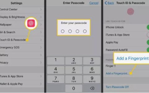 如何设置和使用Touch ID（苹果手机指纹扫描仪）
