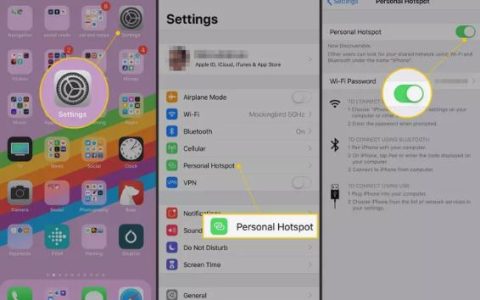 如何在iPhone上设置和使用个人热点