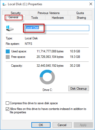 在Windows10中重命名硬盘的3种方法