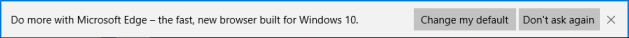 将 Microsoft Edge 设置为默认浏览器