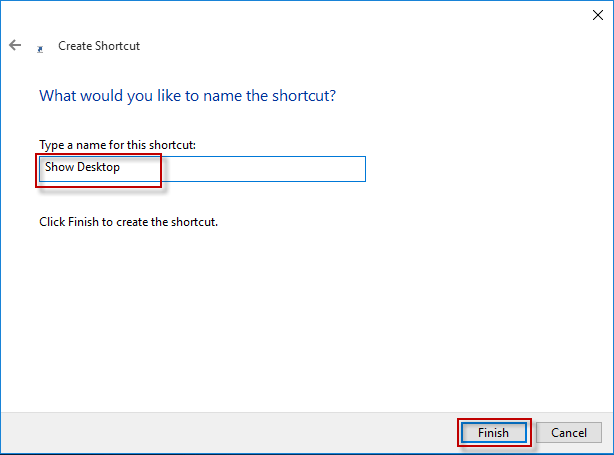 如何向Windows10任务栏添加“显示桌面”图标