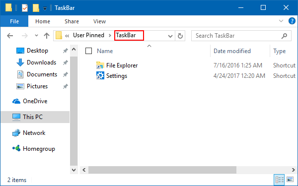 Windows10任务栏固定和取消固定的方法