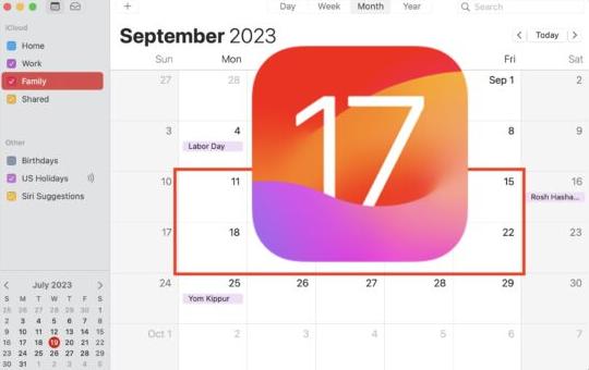 苹果iOS17发布日期，iOS17何时发布？