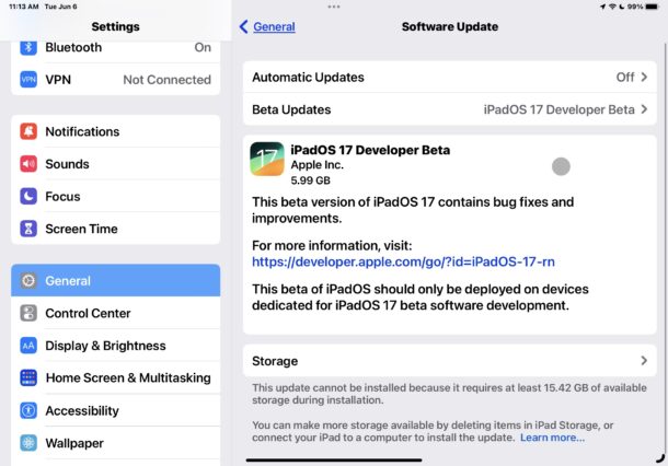 iPadOS 17 Beta4更新教程，让你轻松升级