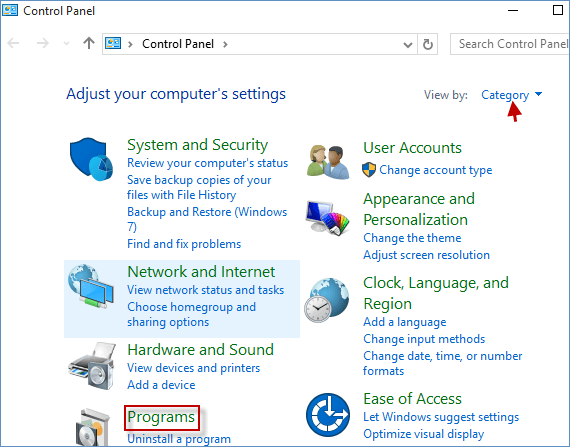 在Windows10中打开程序和功能的6种方法