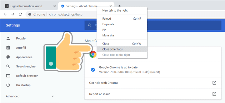 Chrome中内存不足，无法打开此页面错误-已修复