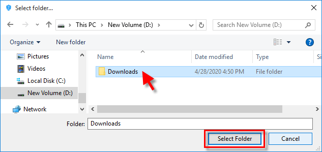 Windows10如何将下载文件夹迁移到其他盘