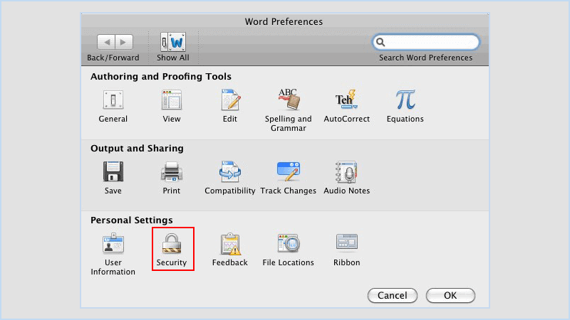 在Win10/Mac中使用密码保护Word文档文件的3个技巧