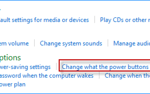 修复：Windows10中的电源菜单中缺少睡眠选项