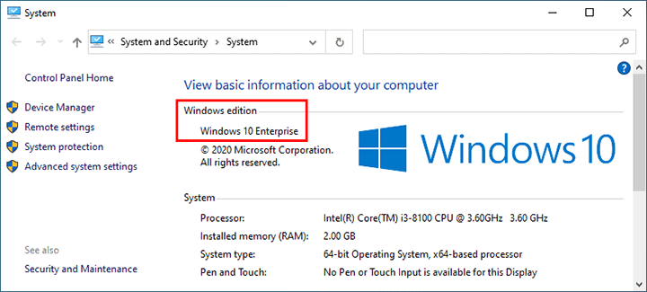 检查 Windows 版本